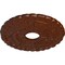 Ekena Millwork Kendall Train Station Medallion (Canopies up to 3 7/8"), 18 1/2"OD x 3 7/8"ID x 1"P, Mahogany CM18KDBMC - alternate 2